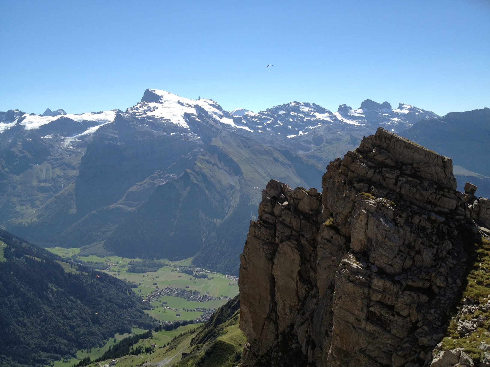 Klettersteig Rigidalstockwand