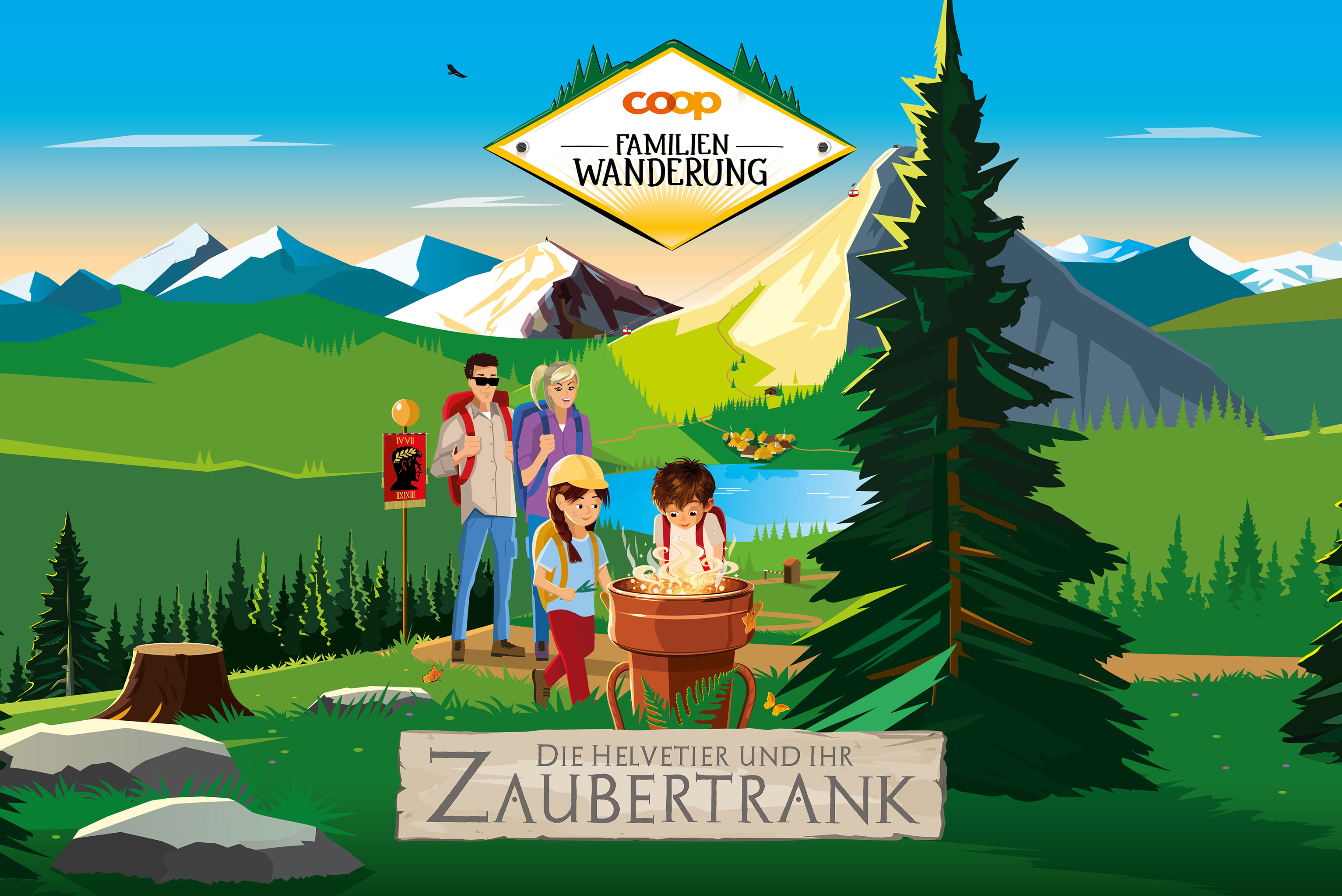 Coop Familienwanderung