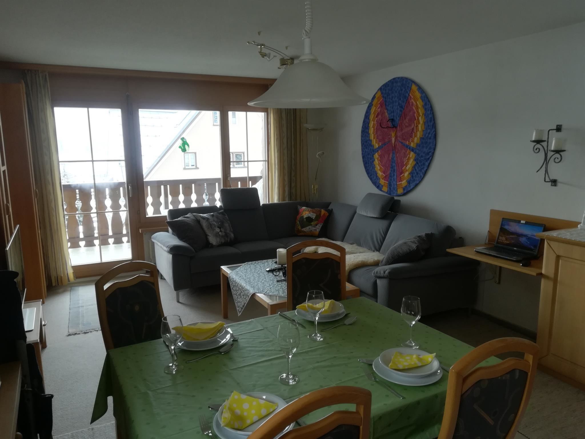 interhome-Efeu 201 Appartement/Fewo, Dusche oder Bad, WC 3½-Zimmerwohnung