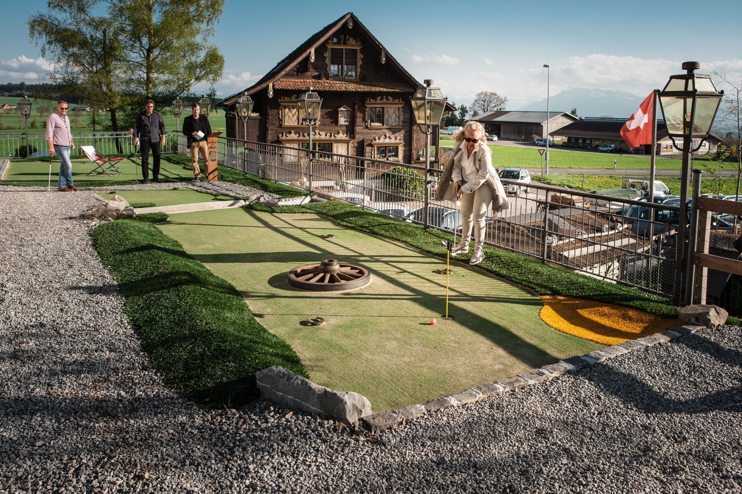 Spiel!Golf Hämikerberg im Luzerner Seetal: Ein Vergnügen für Gross und Klein