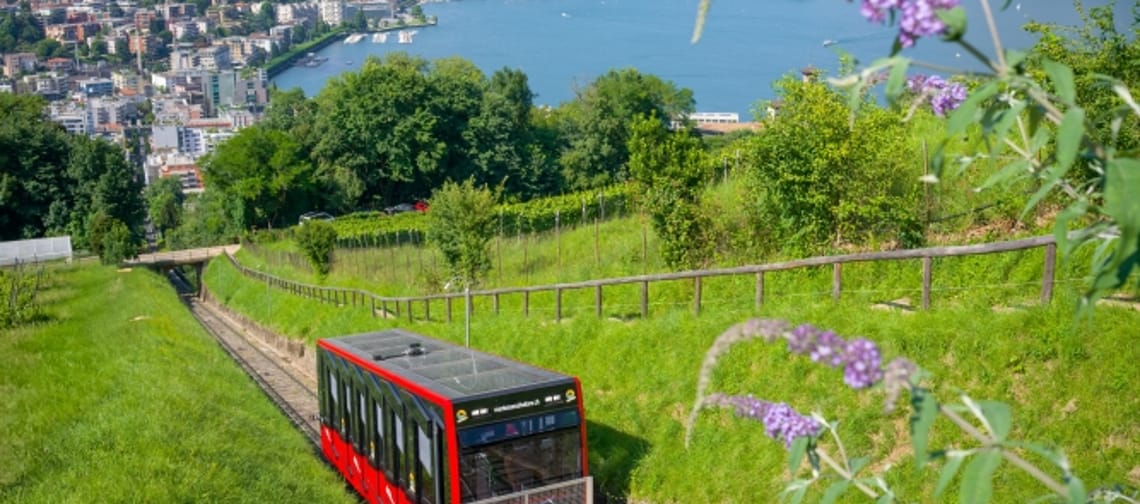 Funicular Ticket Paradiso - San Salvatore