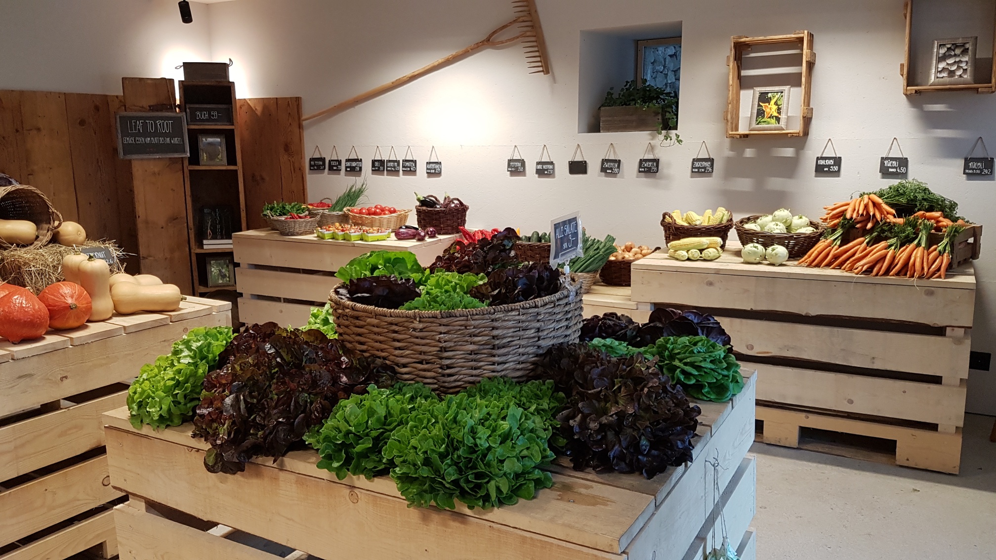 Bio-Tisch Hofladen