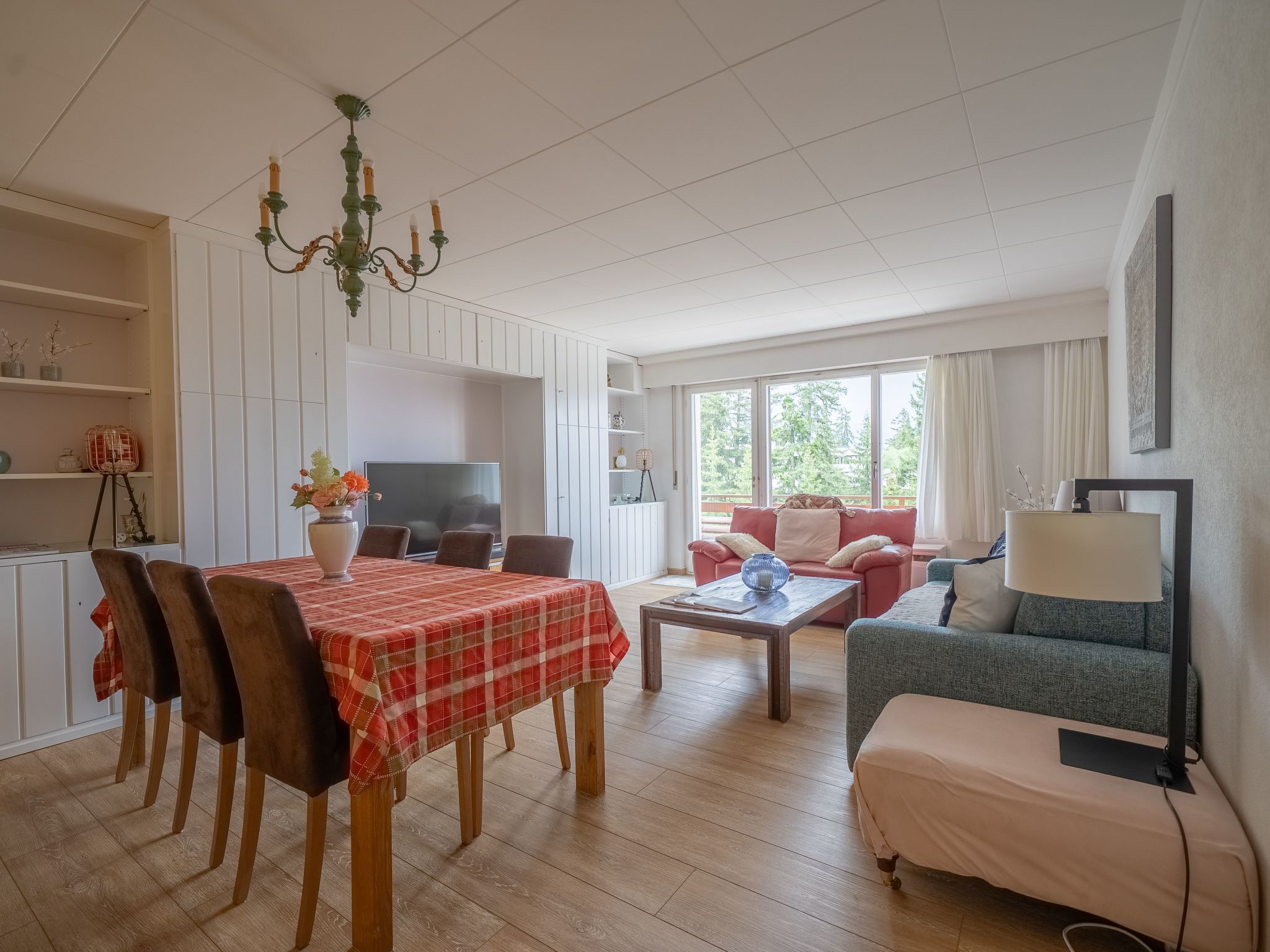 interhome-Wohnung mit Blick auf die Berge