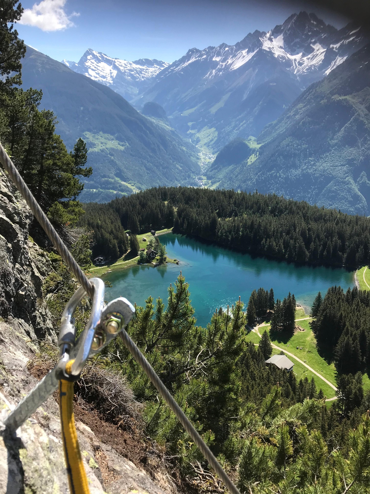 Kletterpark Piel-Flue mit Klettersteig Adlerhorst