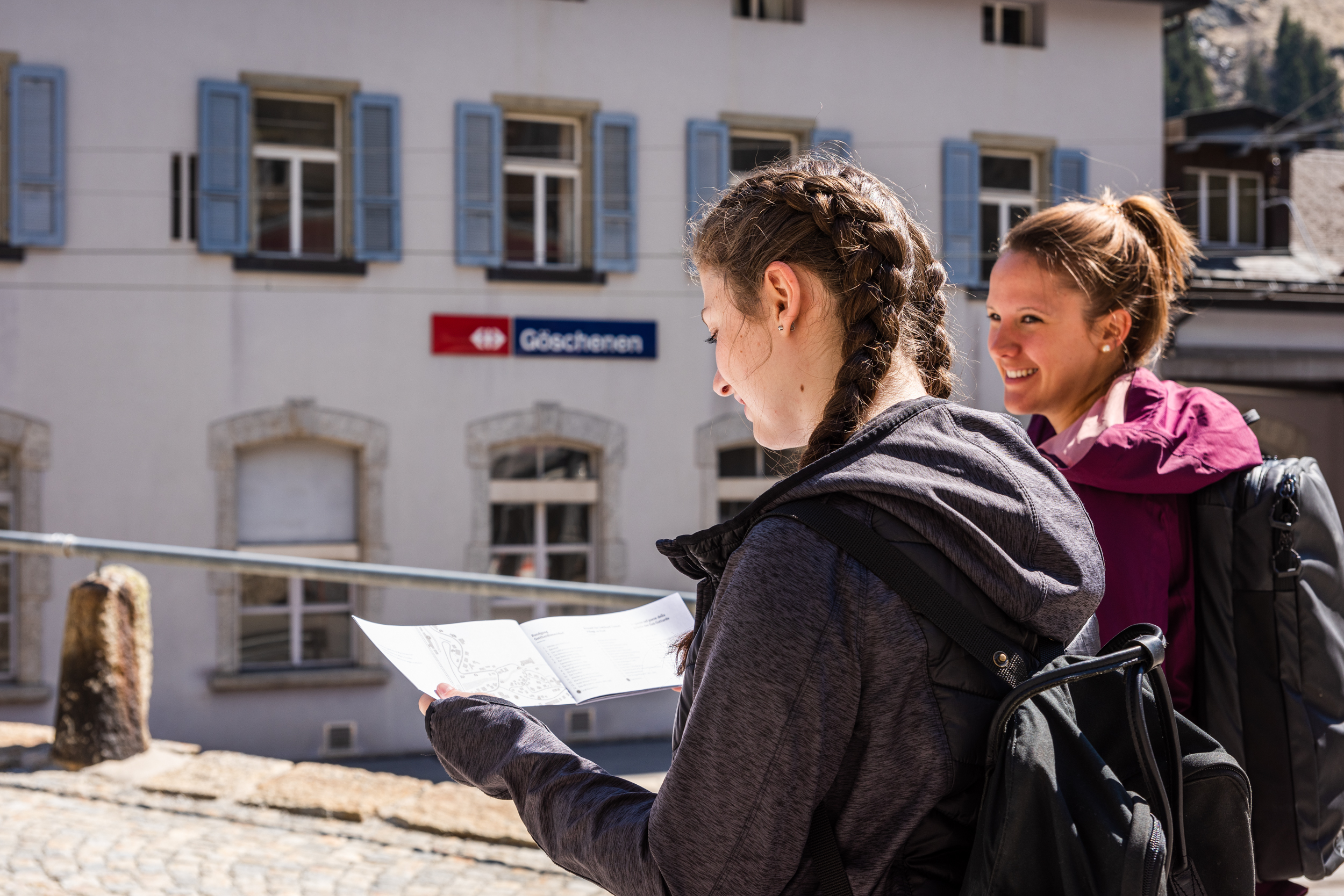 Rundgang Gotthardtunneldorf Göschenen