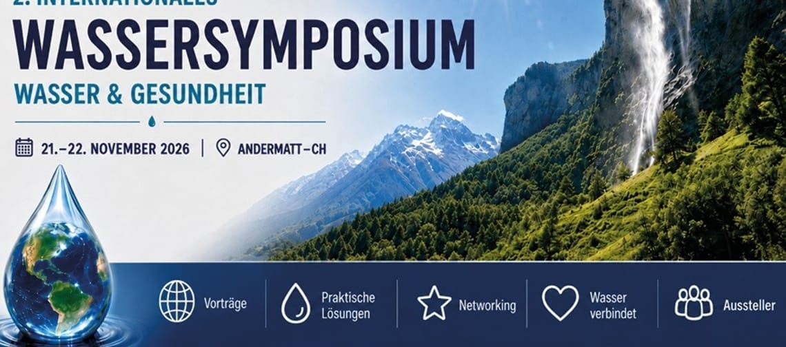 Internationales Wassersymposium "Wasser & Gesundheit"