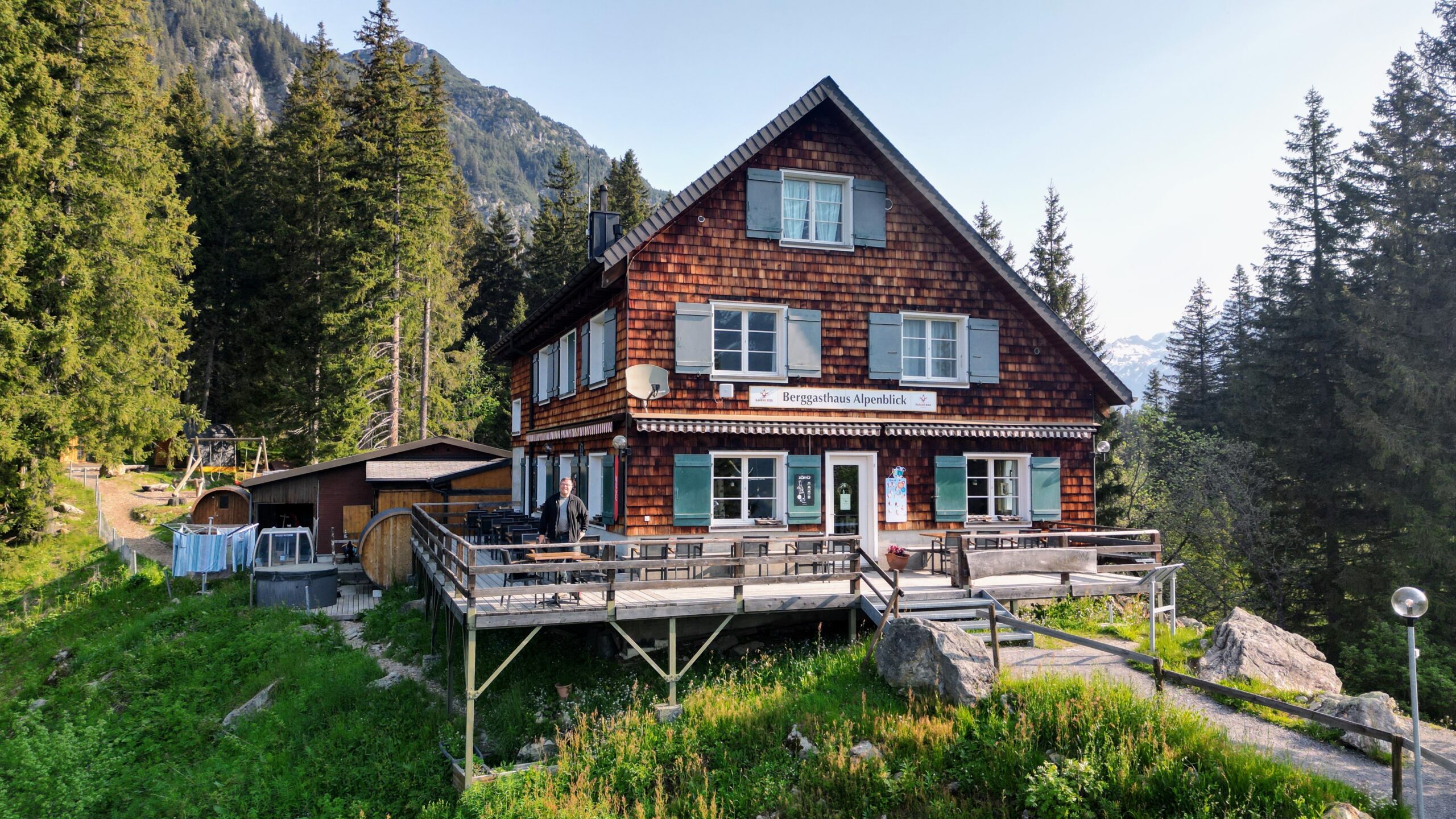 Berggasthaus Alpenblick von aussen