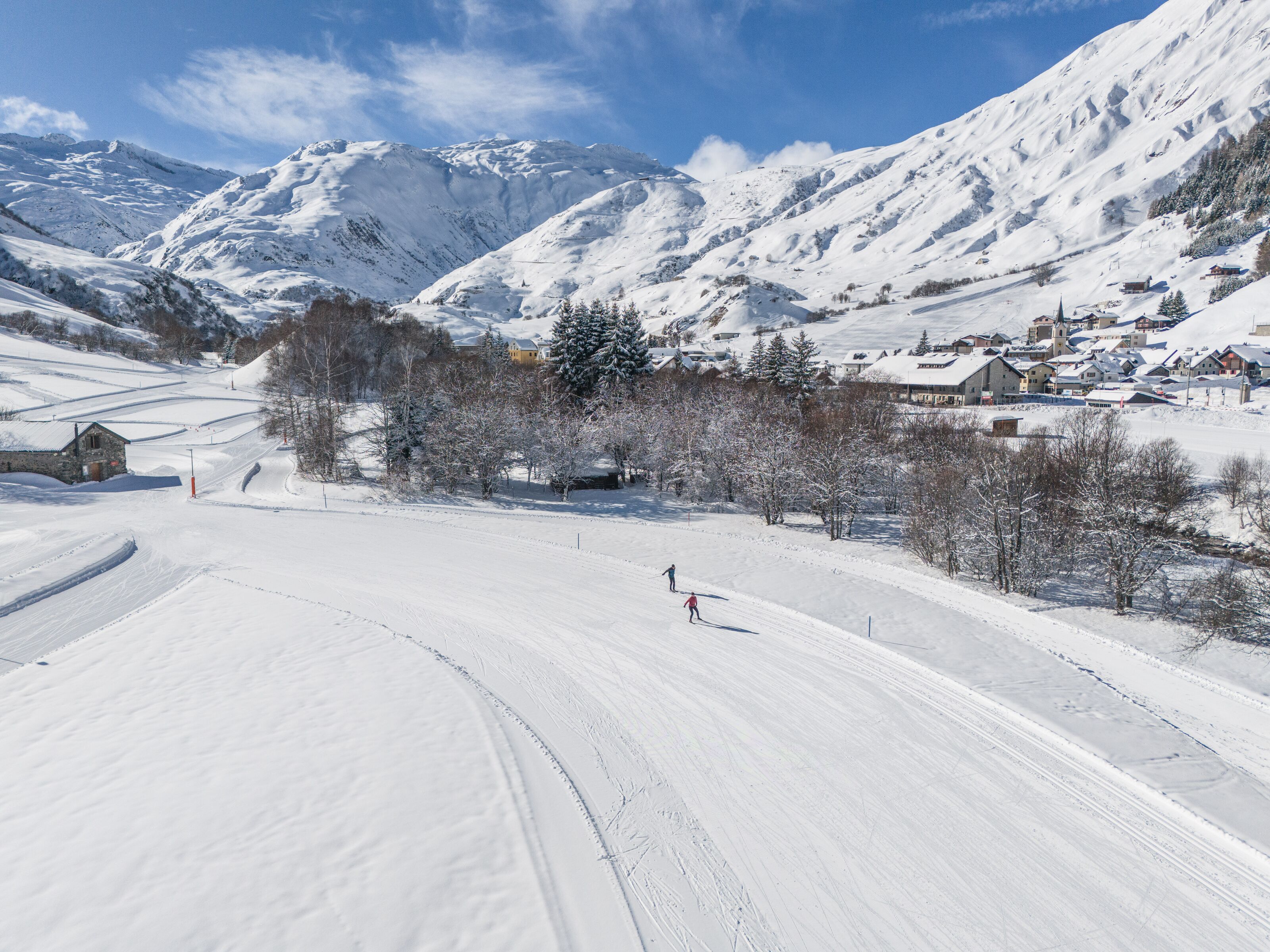 mys-Langlauf-Tageskarte Urserntal-Langlaufen Realp