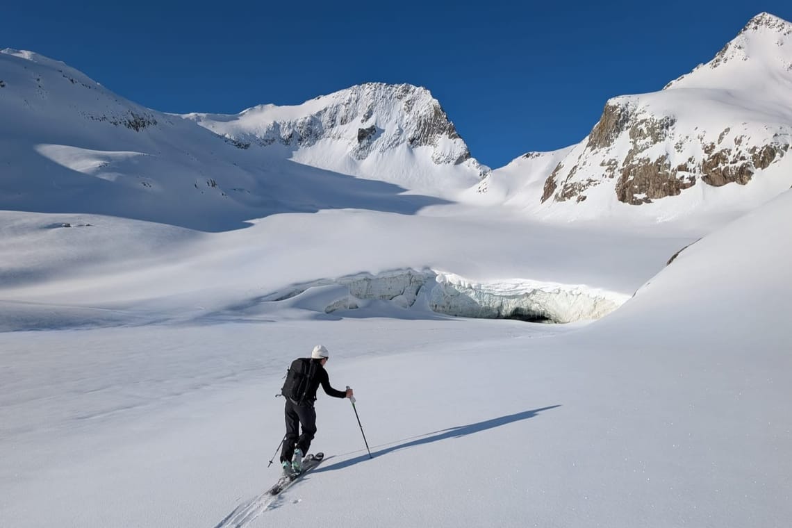 Blog Eliane Christen, Skitour