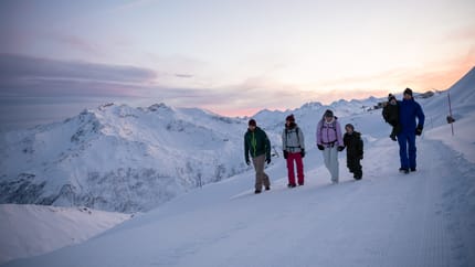 mys-Lights out, mountain on! Gütsch by Markus Neff -Winterwandern