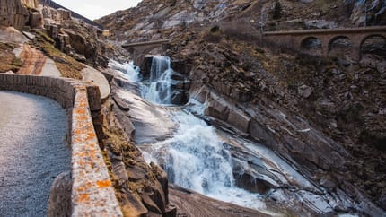 Schöllenenschlucht mit Teufelsbrücke, Andermatt