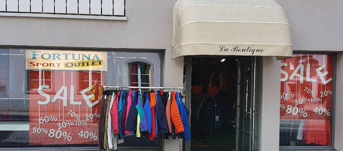 mys-Fortuna Sport Outlet-Outlet von aussen