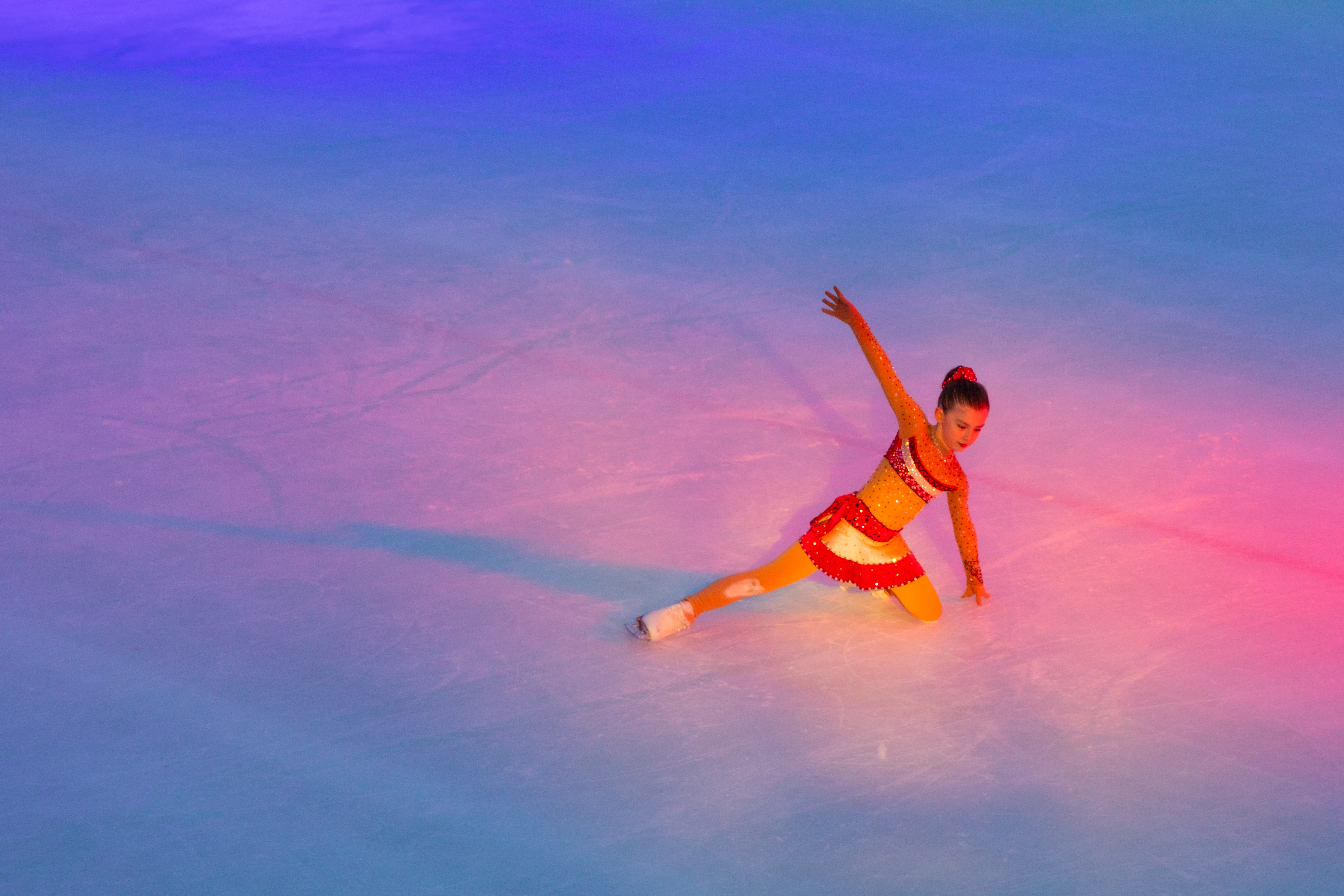 Spectacle sur glace et soirée disco sur glace