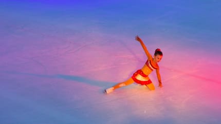 Spectacle sur glace et soirée disco sur glace