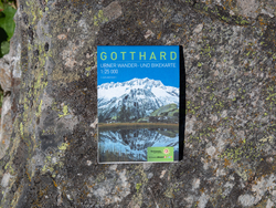 mys-Uri mappa escursionistica e ciclistica del Gottardo-Urner Wander- und Bikekarte Gotthard