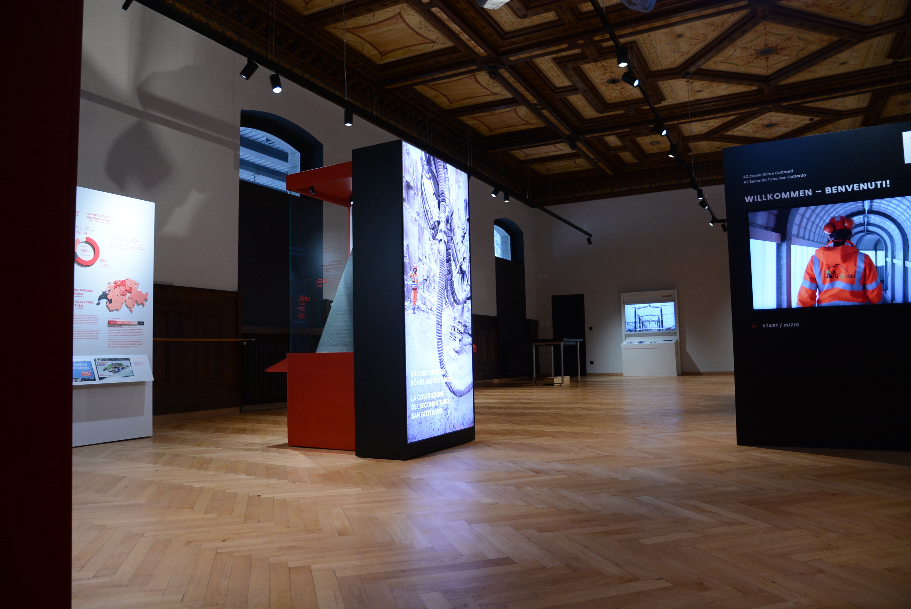 mys-Centre d'information sur le second tube de Göschenen-Infozentrum Göschenen