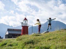 mys-Leuchtturm Oberalppass-Leuchtturm Sommer Leuchtturm Oberalppass