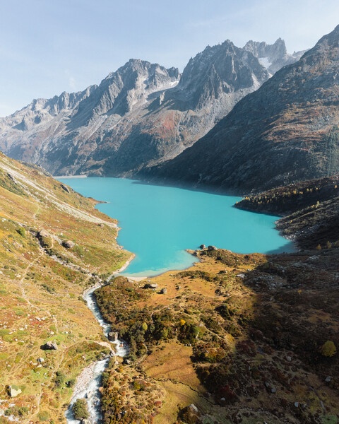 5-Hütten -Panoramaweg: Etappe 2 Dammahütte SAC zur Chelenalphütte SAC