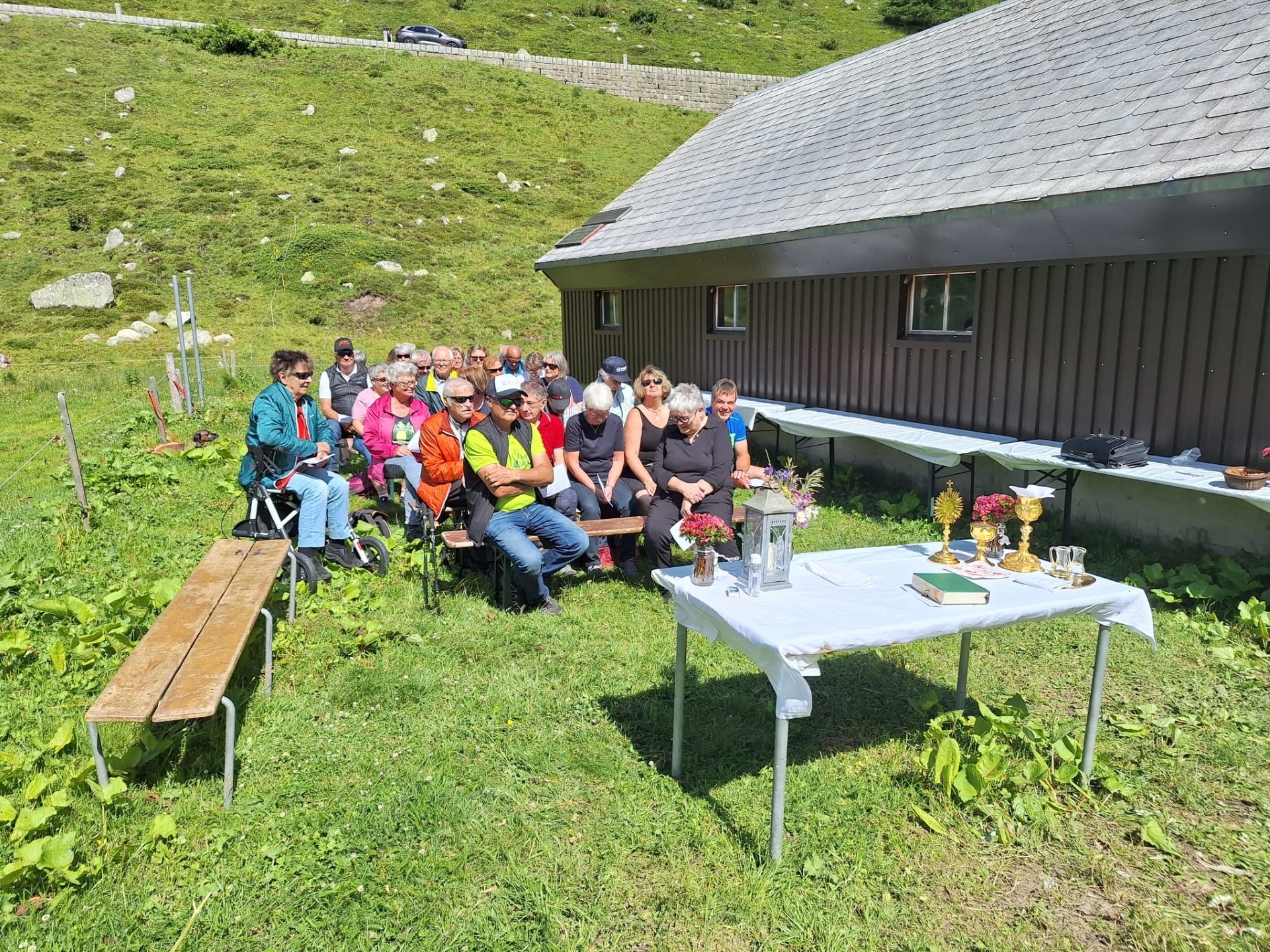 Alpsegnung Gamsboden