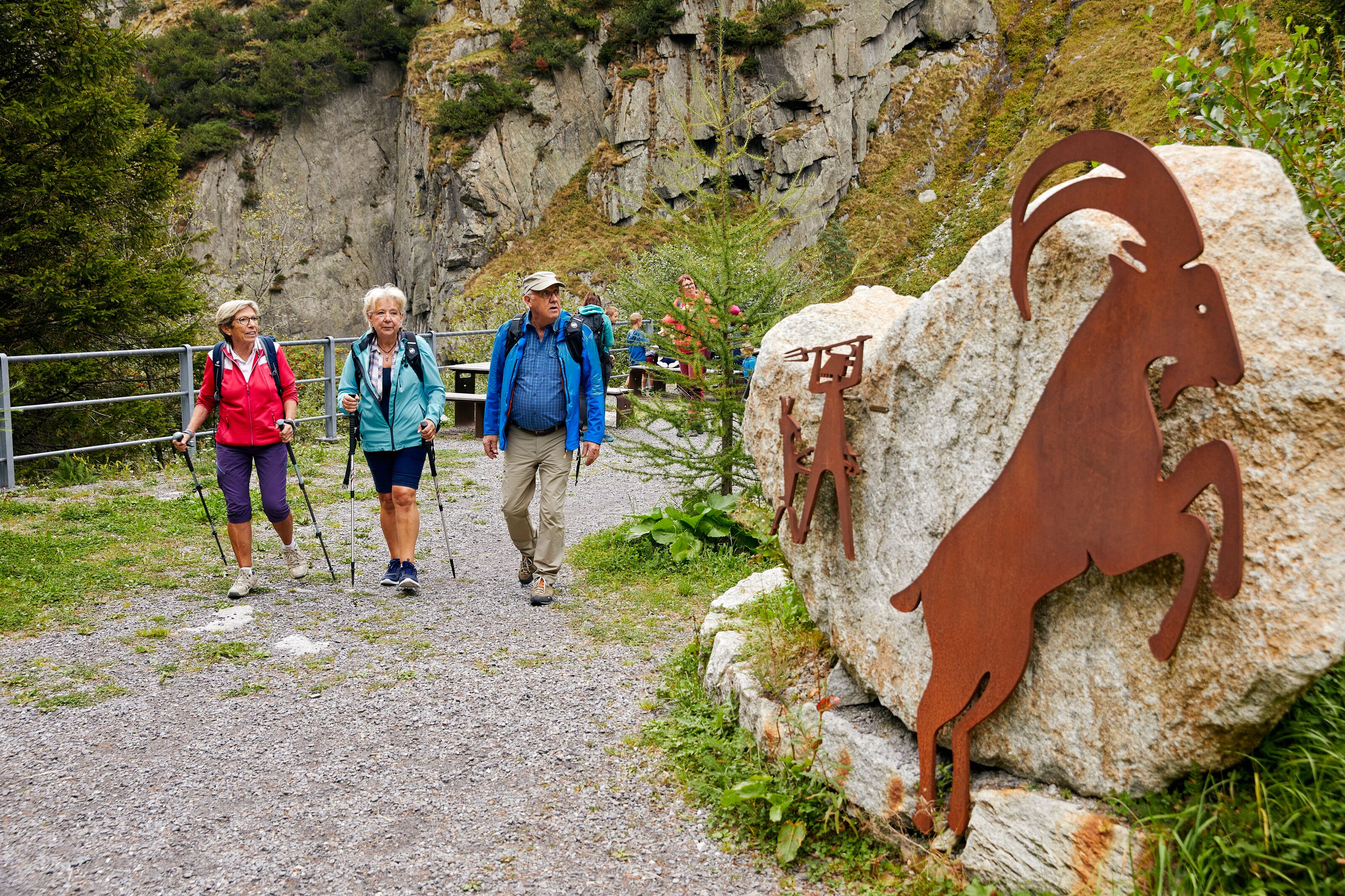 Wanderung zur Feuerstelle Schöllenen