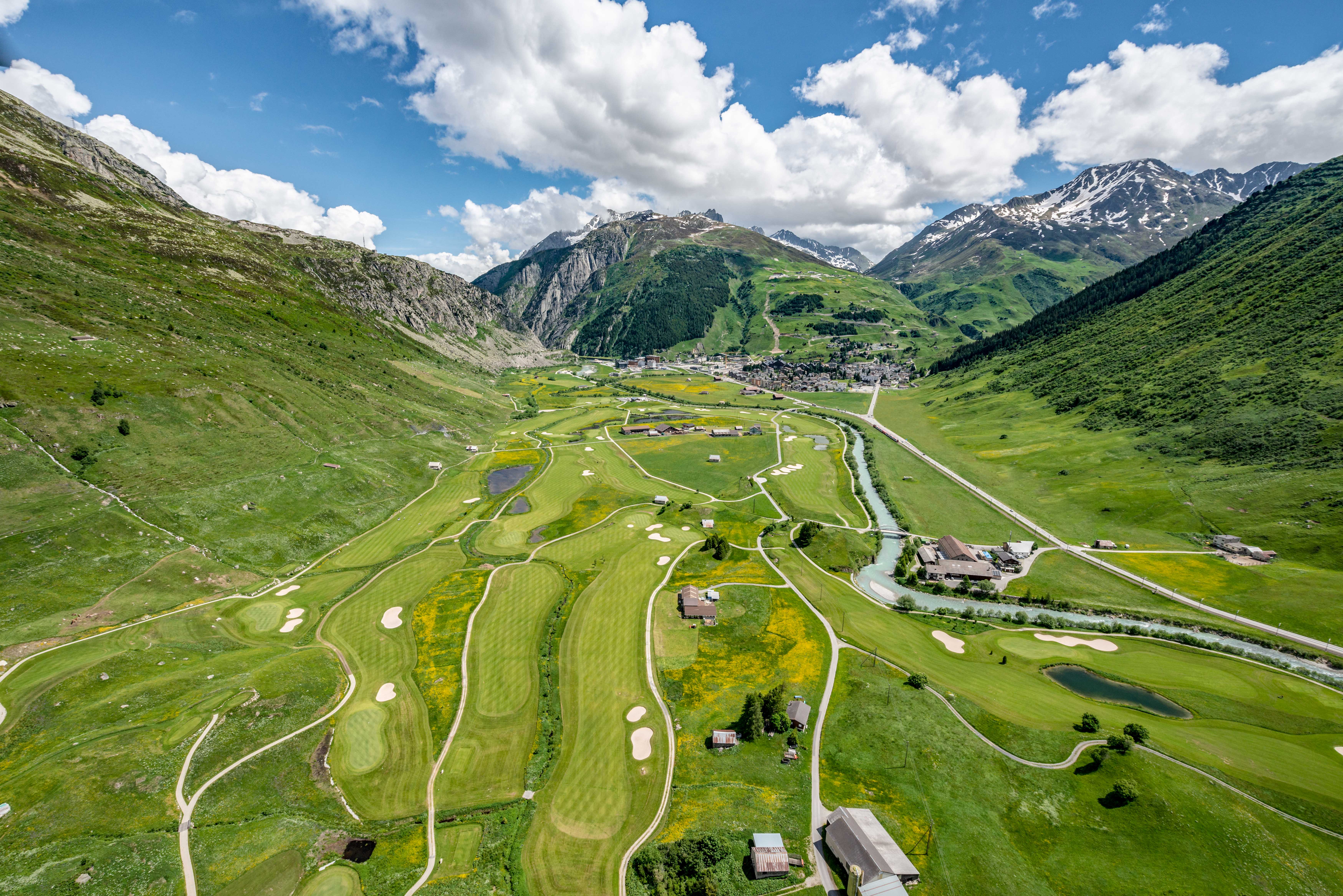 Urserntal Vogelperspektive