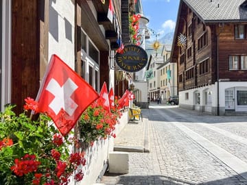 mys-Historic village centre of Andermatt-Dorfkern Andermatt, Dorfstrasse Historic village centre of Andermatt