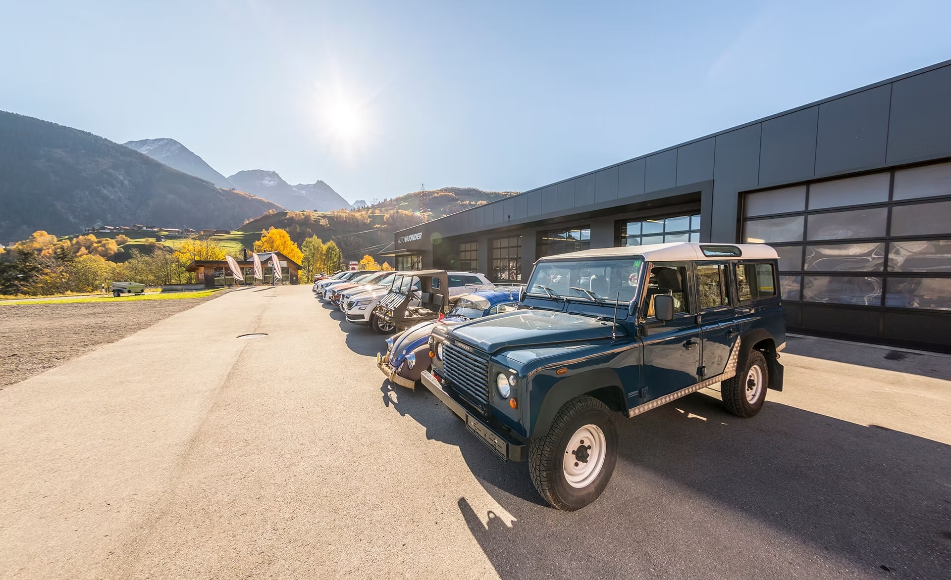 Vorplatz Auto Huonder AG