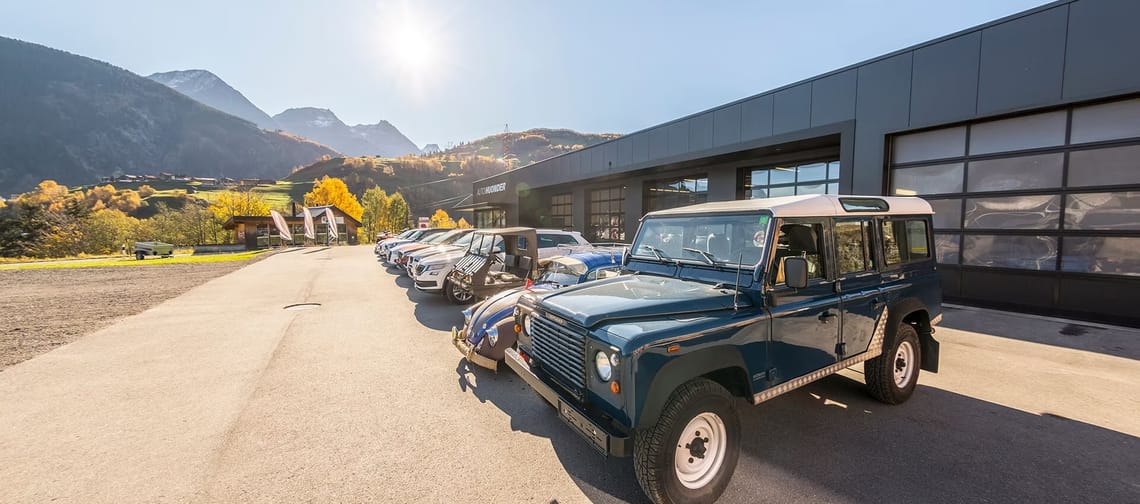 Vorplatz Auto Huonder AG