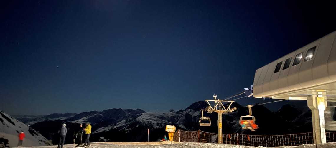 Ski pleine lune