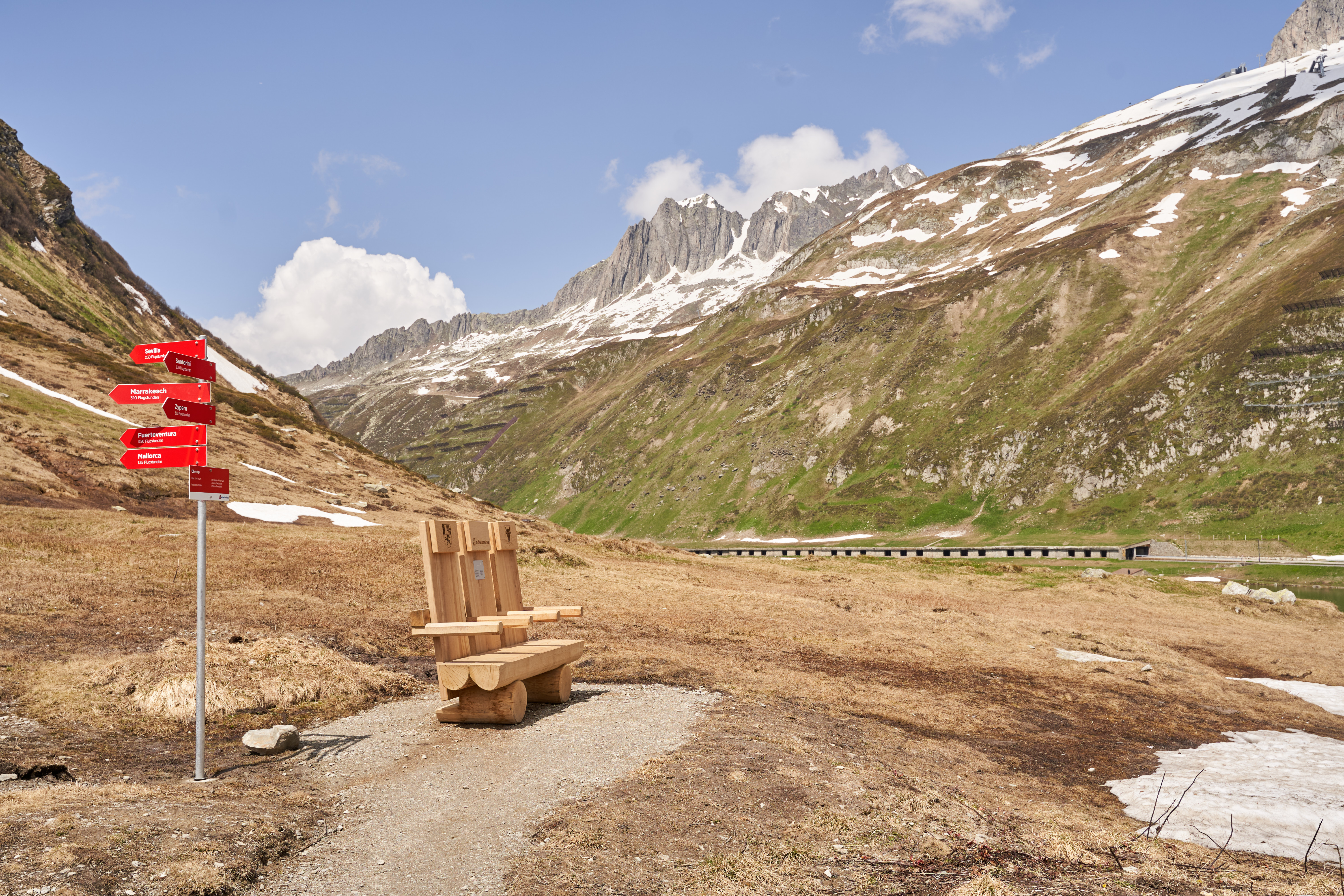 Edelweiss Bänkli Oberalppass