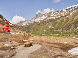 mys-Edelweiss Bench-Edelweiss Bänkli Oberalppass