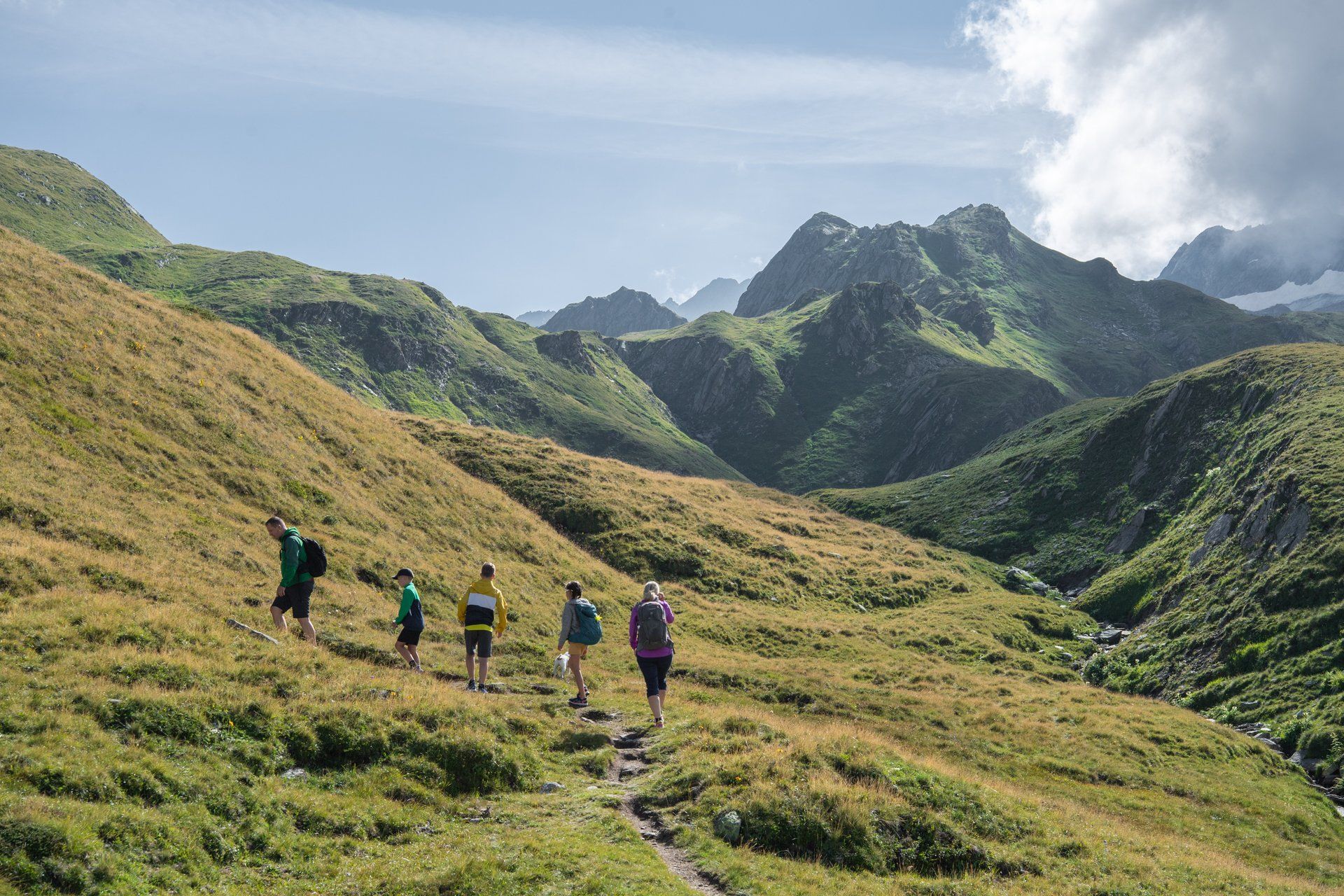 Hiking in Disentis Sedrun