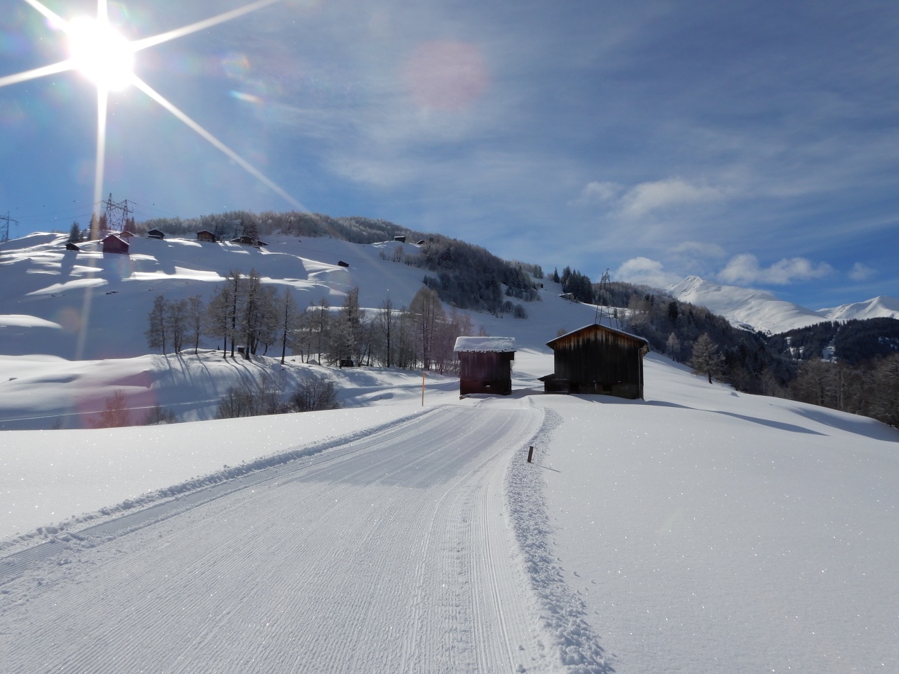 815 piste de luge Mompé Medel avec montée à pied