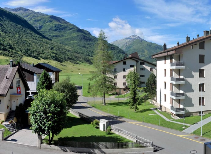 Ausblick von Ferienwohnung