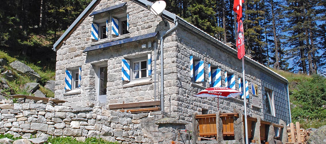 mys-Cabane Tresch SAC-Treschhütte