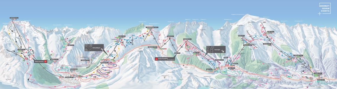 Pistenpanorama