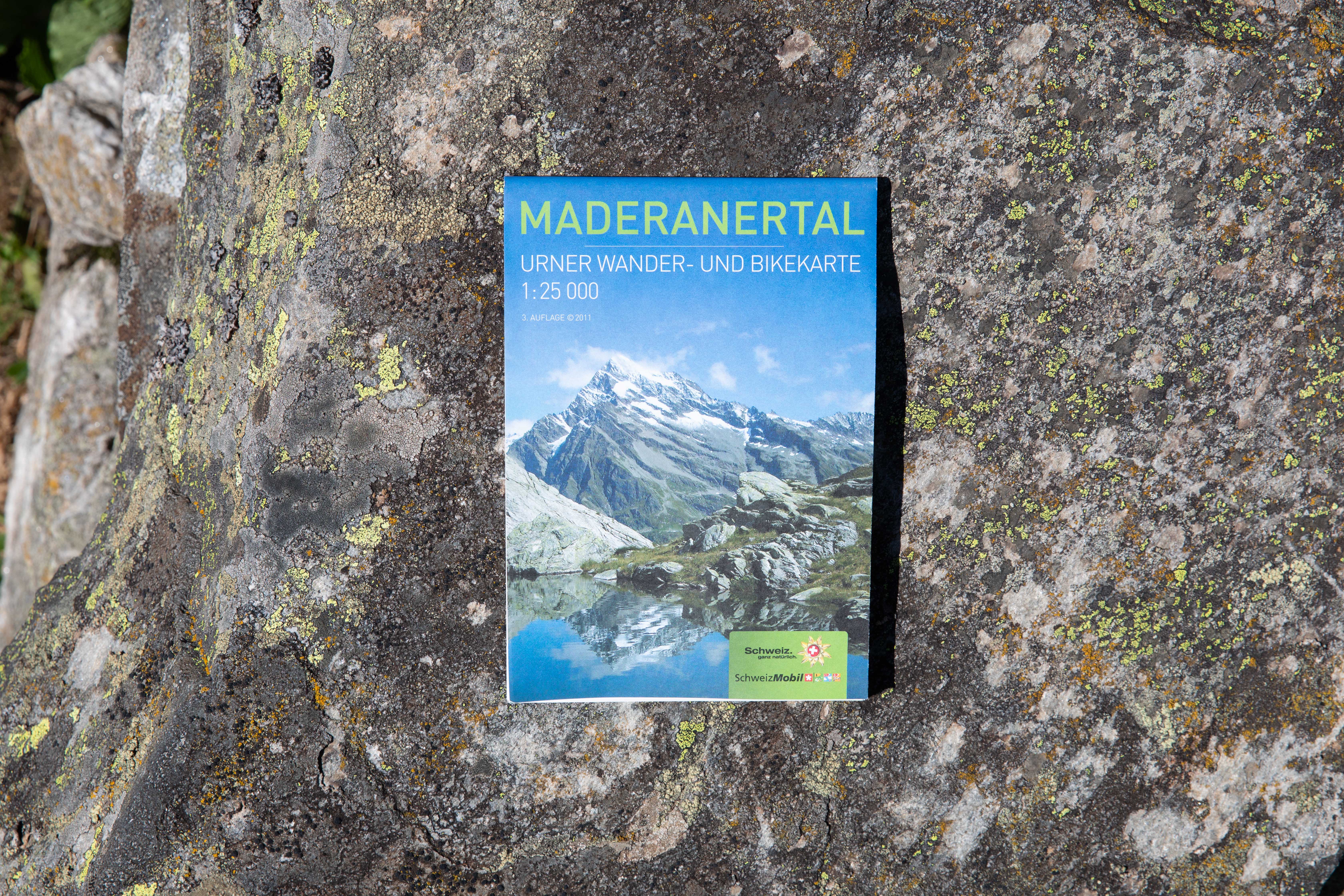 Urner Wander- und Bikekarte Maderanertal