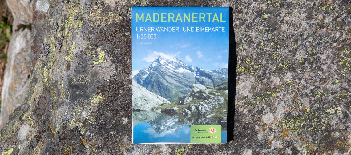 Urner Wander- und Bikekarte Maderanertal