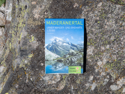 mys-Uri mappa escursionistica e ciclistica del Valle di Maderan-Urner Wander- und Bikekarte Maderanertal