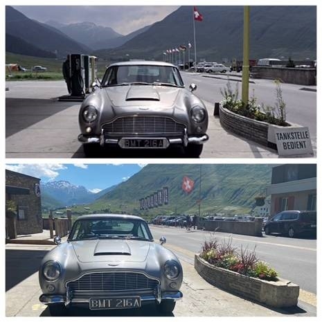 Goldfinger kehrt zurück nach Andermatt