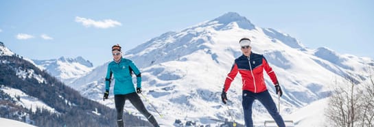 langlaufen-andermatt Explore the Ursern Valley on skis on the network of cross-country trails. “The Nordic House” in Andermatt is the ideal starting point.