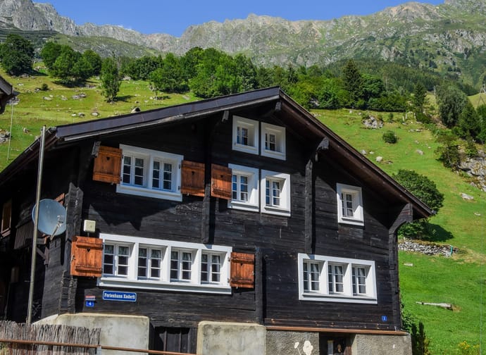 mys-Ferienhaus Enderli-Ferienhaus von aussen