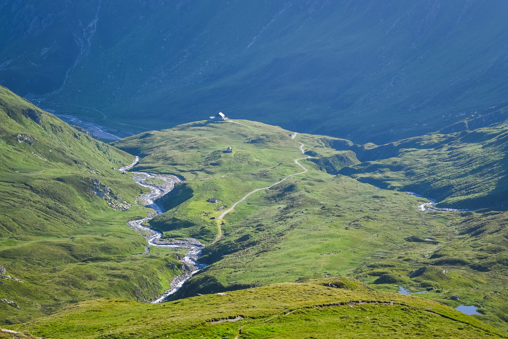 Blick auf Vermigelhütte