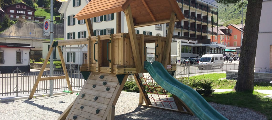 Spielplatz beim Seniorenzentrum Andermatt