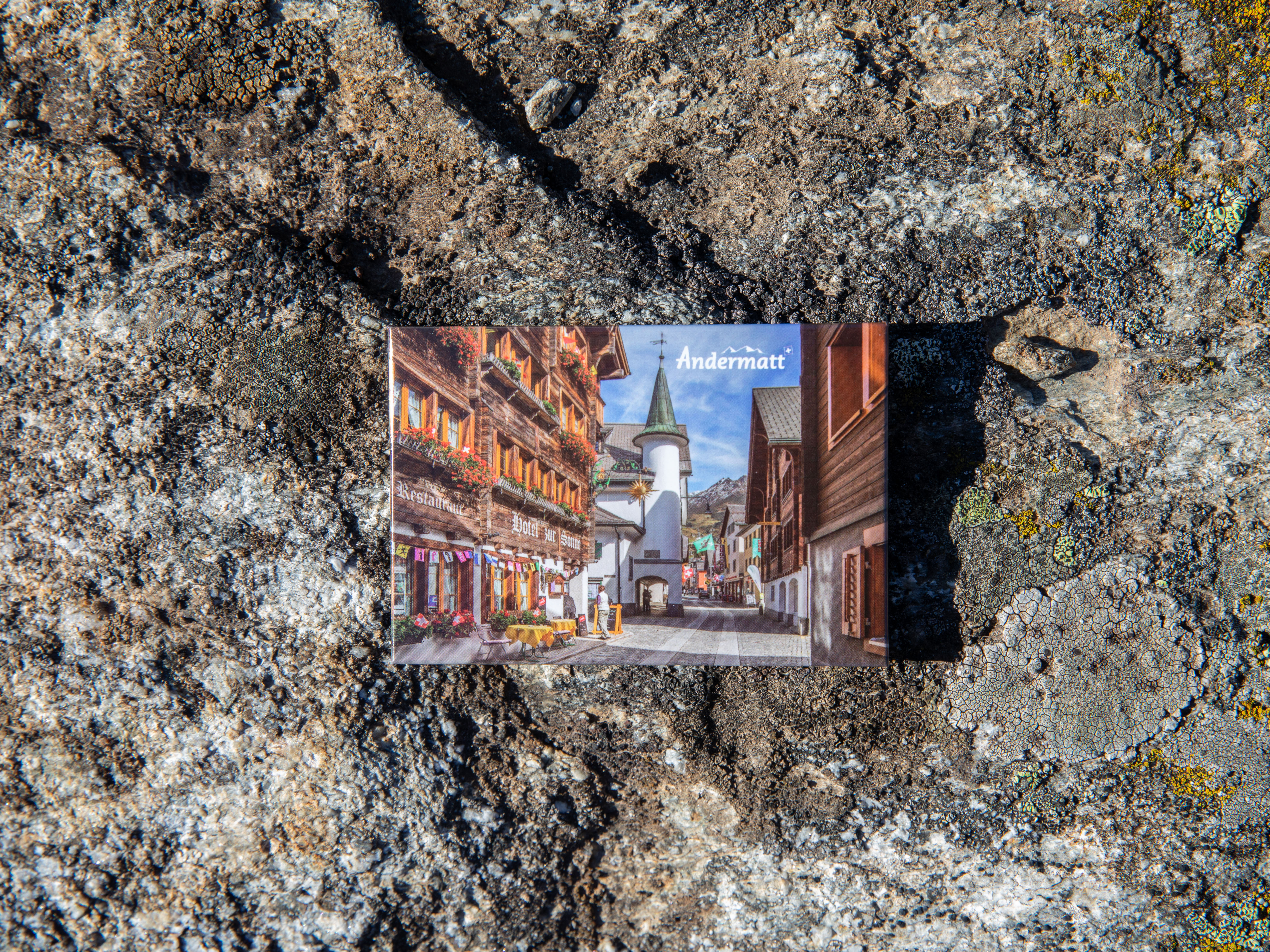 Motiv alter Dorfkern Andermatt