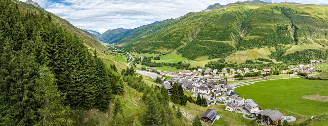 Realp mit Urserntal Realp mit Urserntal
