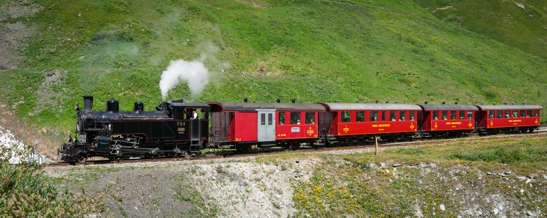 A_Sehenswürdigkeit_Furka Dampfbahn2_Sommer