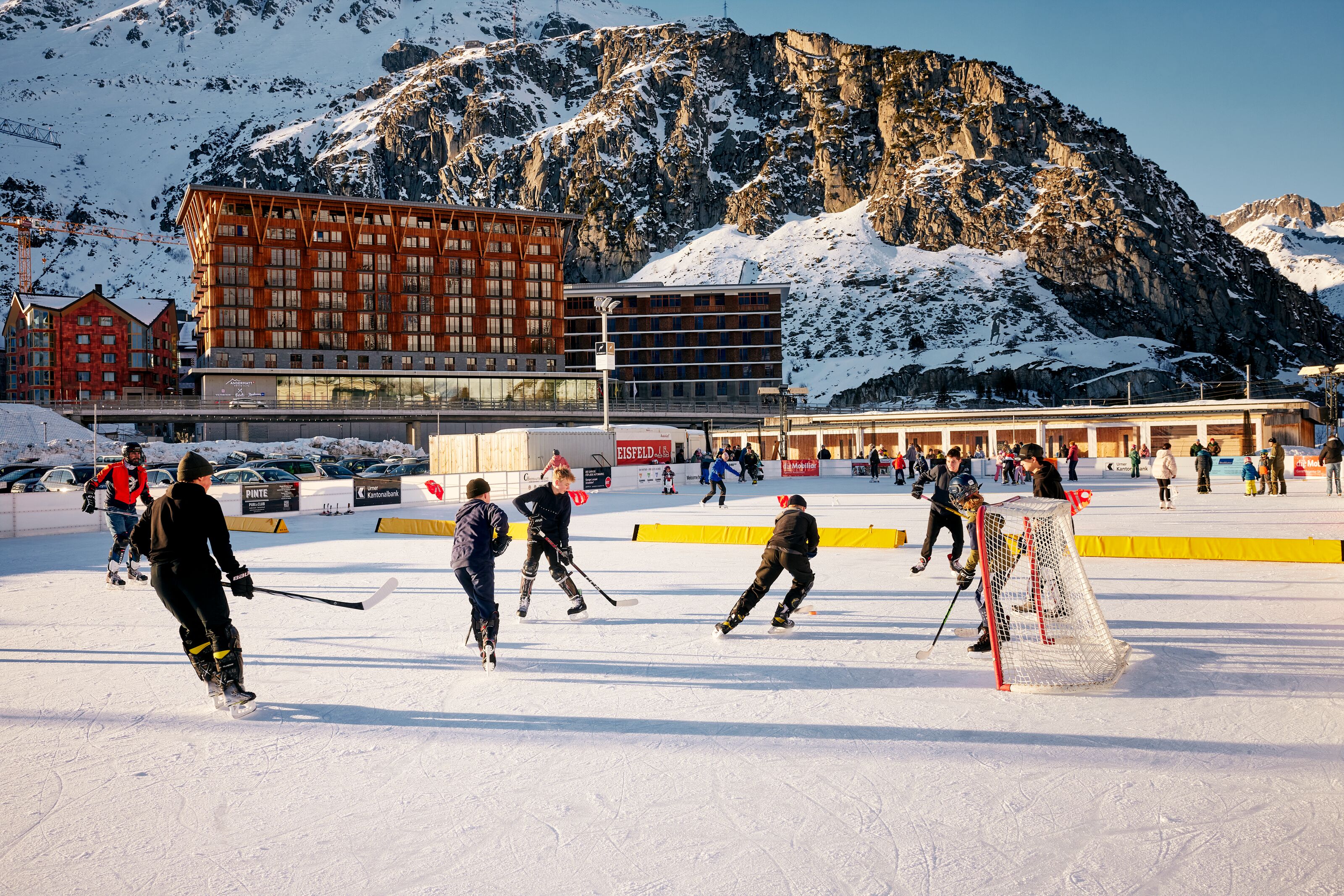 Eishockey Eisfeld Andermatt