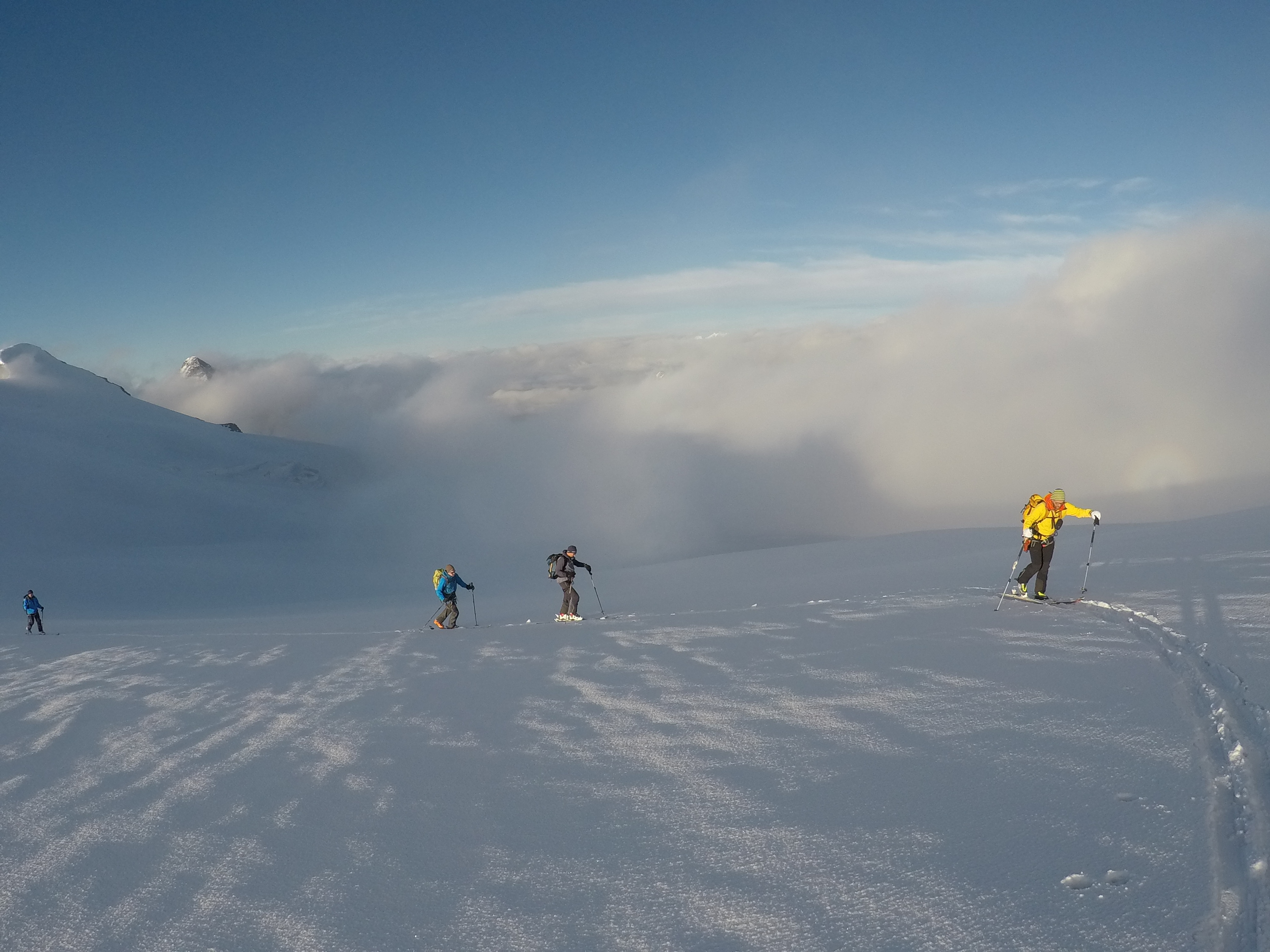 Excursion d'une journée à ski de moyenne à haute difficulté : Dammastock (3630m) - Top of Uri