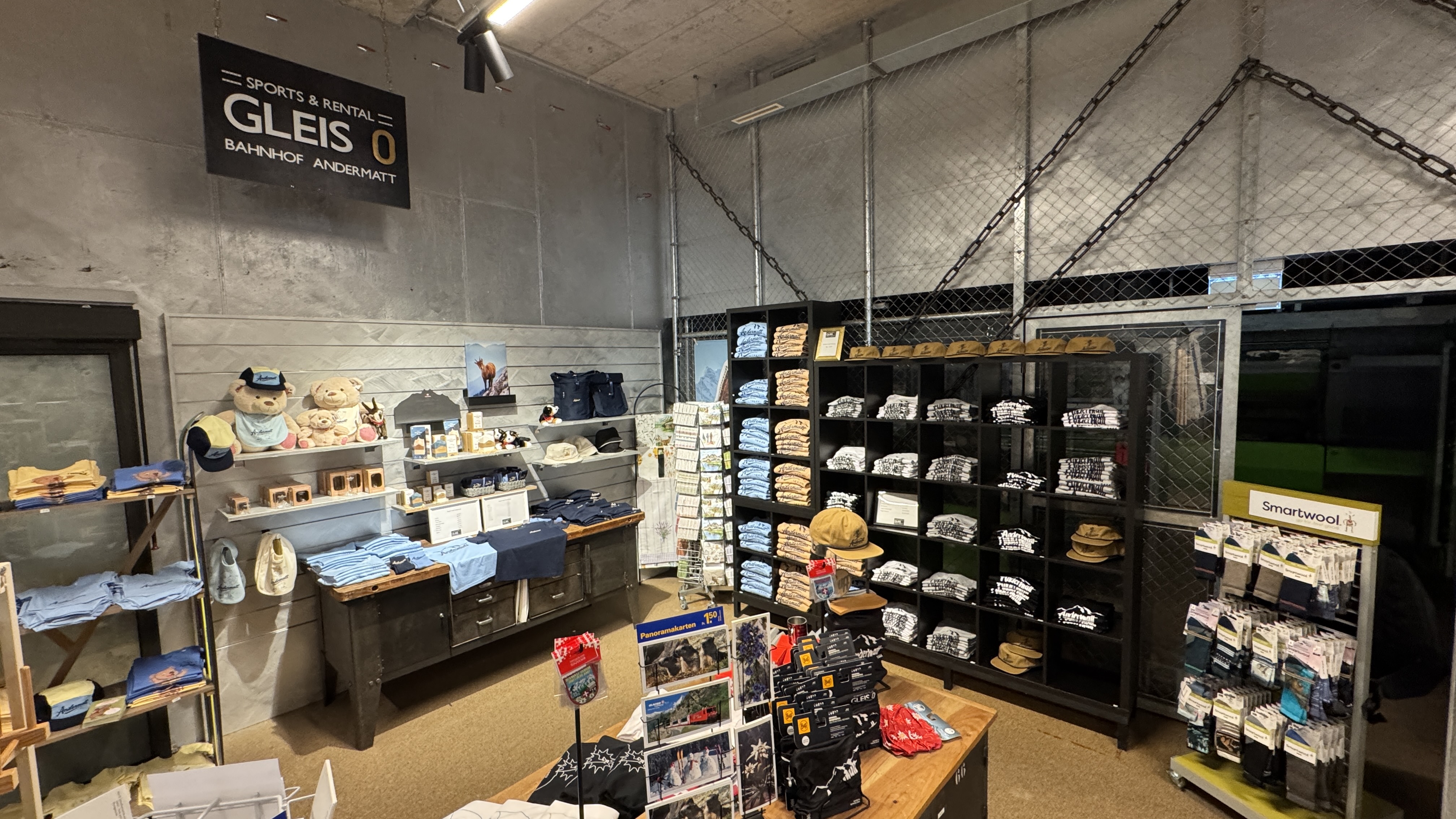 Gleis 0 Souvenir-Ecke